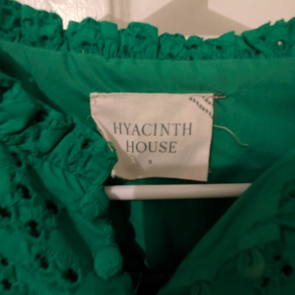 💚NWOT Hyacinth House Green Eyelet Midi Tryall
Dress size Small💚 - Picture 8 of 8